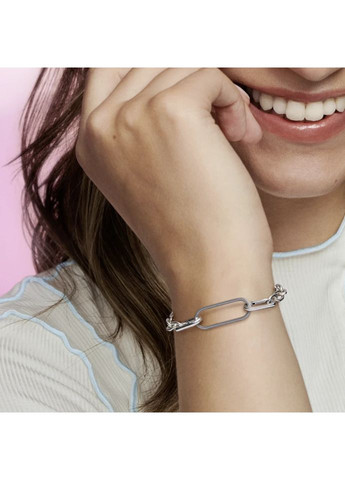 Серебряное Звено для стилизации для браслетов Пандора Ми 799665C00 Kabluchka (355346964)