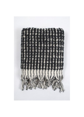 Полотенце - Curly Bath Towel ecru-black кремово-черный 45*95 Barine комбинированный