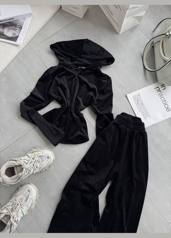 Жіночий велюровий костюм з кофтою та штанами Adelante (327794412)