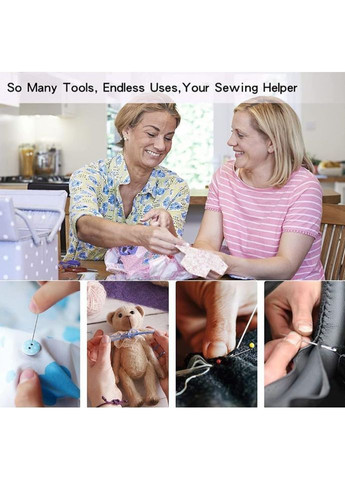 Набор для шитья и ремонта одежды №2, швейный набор, дорожный набор игл ножниц и нитей JCD (363320703)