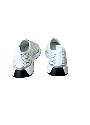 , Мокасини жіночі з перфорацією 37 (24 см) білі Sherlock Soon (327847518)