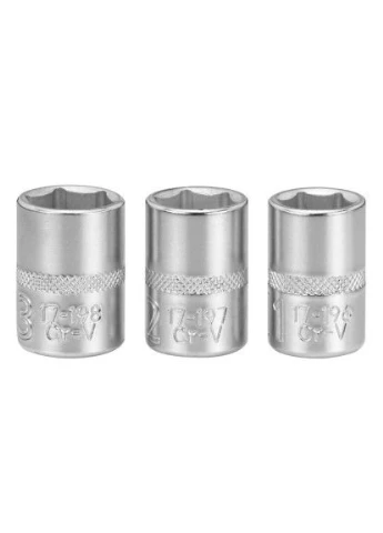 Набор головок торцевых 1/4" Maxi Drive, с шестигранным профилем, 3 шт: 11, 12, 13 мм. (FMMT17092-0) Stanley (397596537)