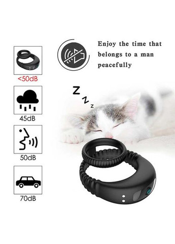 Потрійне ерекційне віброкольцо на пенис і мошонку на USB чорного кольору із 10 режимів вібрації China (360604430)