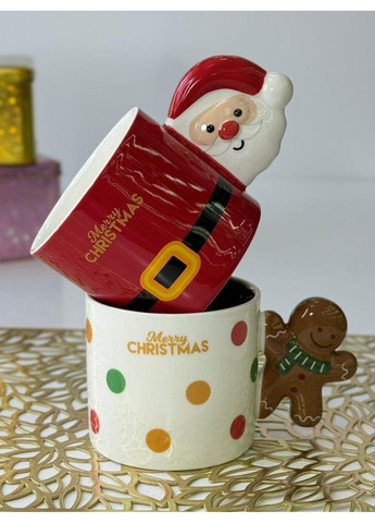 Кружка чашка новогодняя 350мл "Зимний дизайн" керамика OSM (365549077)