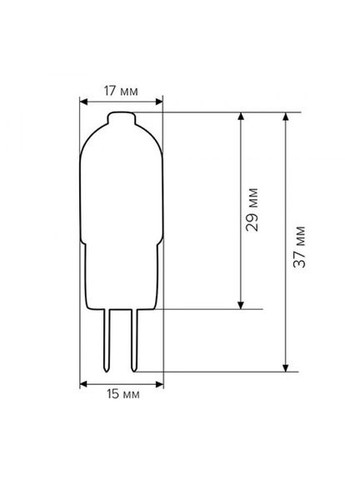 Світлодіодна лампа G4 2W 2835 PC 3000K AC220 BIOM (315138473)