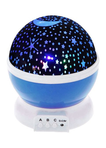 Вращающийся ночник-проектор "Star Master" (синий) MIC (290850317)
