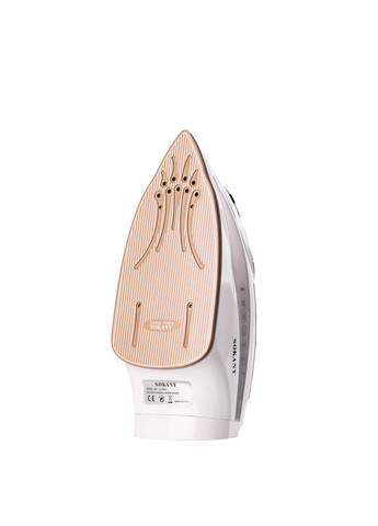 Праска AJ-2052 з керамічною підошвою та системою самоочищення, біла Sokany (328440640)