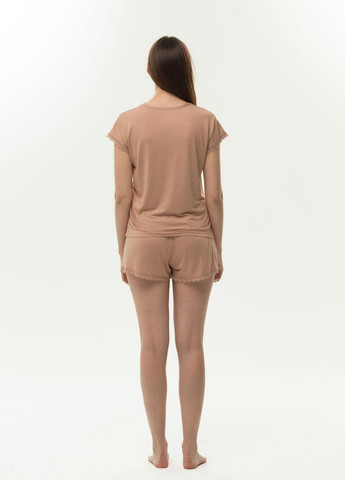 Бежева всесезон піжама жіноча Наталюкс 81-2642