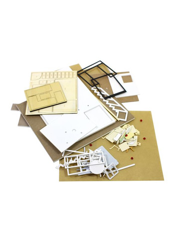 Кукольный дом конструктор DIY L-023-BC Таунхаус Cute Room (362456142)