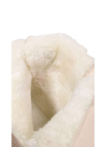 Черевики жіночі зимові бежеві натуральна шкіра No Brand Черевики зимові жіночі (372955667)