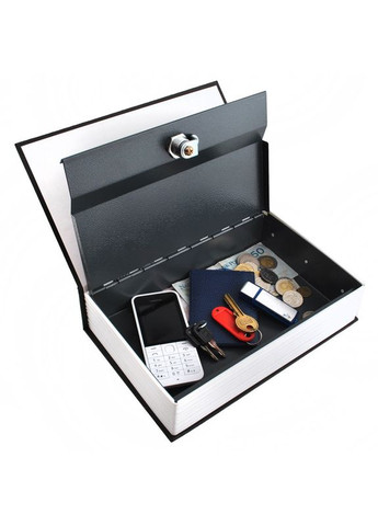 Сейф книга 1212 (замок ключовий, сталь, Польща) Malatec (367268547)