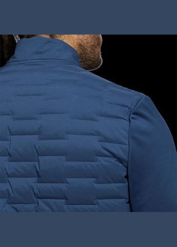 Синяя чиоловичская куртка adidas mens frostguard padded jacket