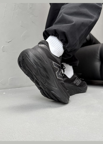 Черные демисезонные кроссовки мужские new balance fresh foam x 880v15 black | нью беланс фреш фоам черные No Brand