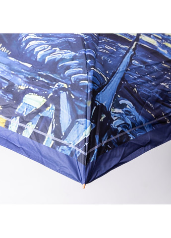 Синий зонт механический складной «звездная ночь» ван гог yiwu hp-23-1bl (364685027)