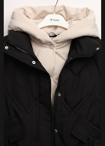 Черная демисезонная куртка для девочки цвет черный cb-00269481 Fashion