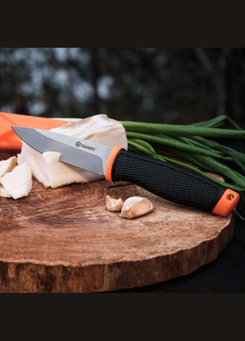 Ніж G806-OR помаранчевий з ножнами (A-016659) Ganzo (319390791)