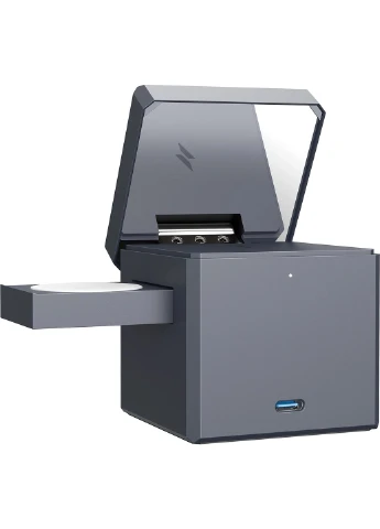 Бездротовий зарядний пристрій MagGo Wireless Charging Station 15W 3-in-1 Cube Black (Y1811G11) Anker (363834383)