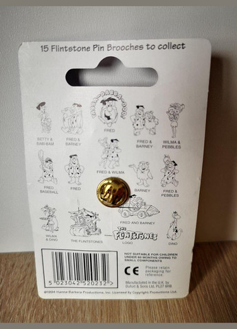 Значок зі шпилькою The Flintstones - The Flintstones Hannah (335418750)