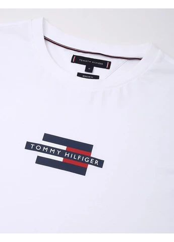 Біла футболка Tommy Hilfiger