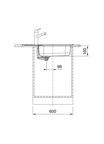 Мойка кухонная (m484472) FRANKE Spark SKL 611-78 XL (372957969)