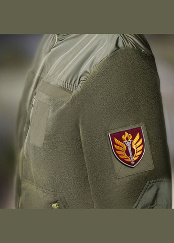 Набір шевронів 2 шт ДШВ навчальний центр 199 7х8,2 см, вишитий патч нашивка шеврон IDEIA (306459398)