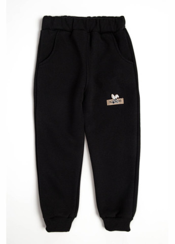 Спортивні штани для хлопчиків колір чорний ЦБ-00230280 Yuki (282925195)