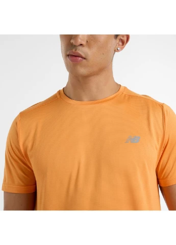 Оранжевая мужская оранжевая футболка sport essentials 52 (xl) (mt41222siz) New Balance MT41222