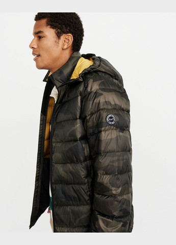 Оливкова (хакі) демісезонна куртка демісезонна - чоловіча куртка af5493m Abercrombie & Fitch