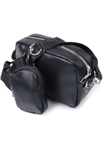 Удобная женская сумка кросс-боди с монетницей из экокожи 22796 Vintage (329146583)