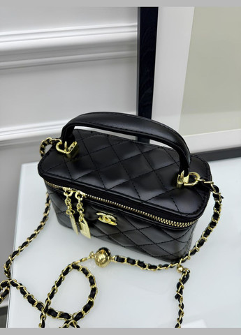 Сумка Classic Black Lambskin черный No Brand (333346845)