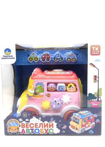 Музыкальный автобус украинское озвучивание сказки песни стихи сортер (10891) TK Group (301421383)