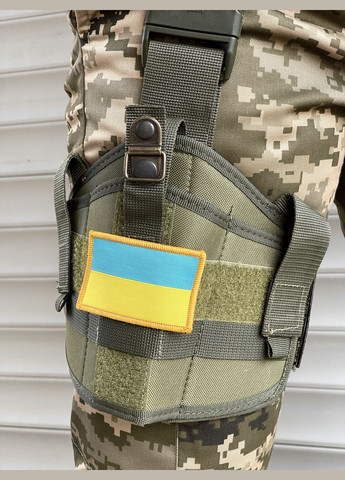 Кобура хакі з кріпленням на ногу No Brand (318554040)