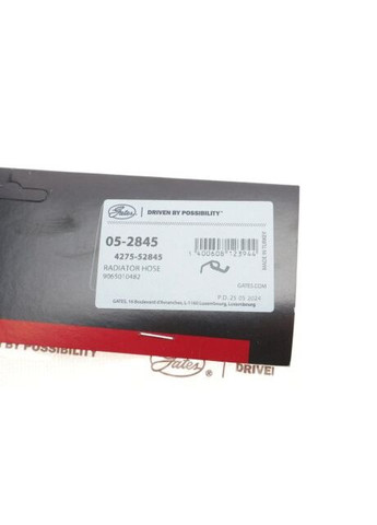 Вигнутий патрубок системи охолодження 05-2845 Gates (366107697)