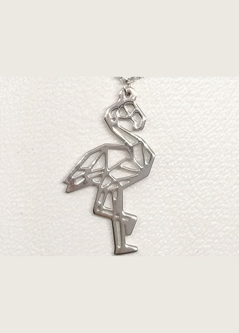 Серебряные серьги-подвески Фламинго. 90801128 Qvaliz (317955059)