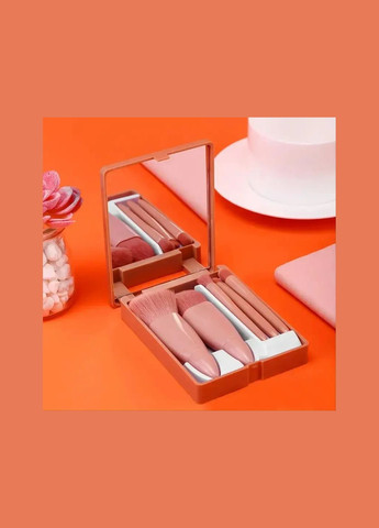 Набір із 5 пензлів для макіяжу та Дзеркала No Brand (321149106)