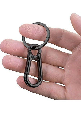Брелок-карабин металлический держатель для ключей аксессуаров. No Brand (345701653)