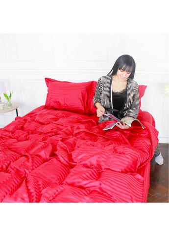 Постільна білизна SatinStripe 30-0018Red 110х140 (m216120) Mirson SatinStripe 30-0018Red 110х140 Дитячий (366566650)
