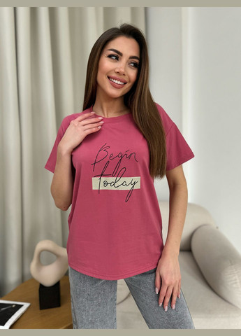 Темно-рожева літня футболки Magnet WN20-604
