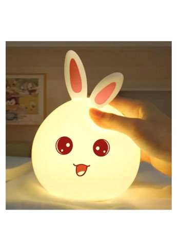 Нічник настільна лампа світильник на акумуляторі на стіл LED Rabbit Soft Touch Francesco Marconi (293517250)