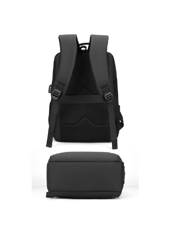 Чоловічий рюкзак текстильний для ноутбука та документів водовідштовхувальний повсякденний з отвором для навушників та вихід USB RoyalBag AT08-1289 (360655175)