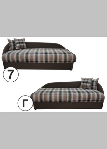 Диван тахта кутова з нішею для білизни Хвиля ТМ No Brand (322500819)