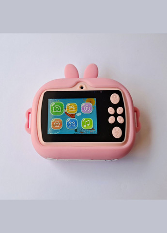 Дитячий фотоапарат з миттєвим друком Зайчик JE-7678 No Brand (337177404)