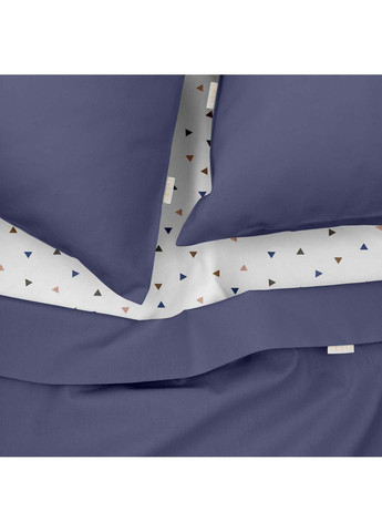 Євро постіль з простирадлом на гумці Nightfall CS7 200х220 см Cosas (307474499)