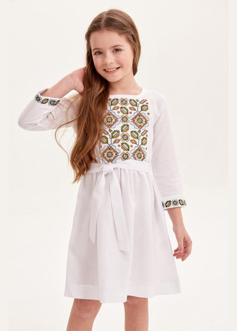 Вышитое платье для девочки "Мирра" MEREZHKA (288644938)