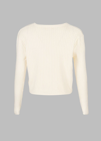 Молочний демісезонний пуловер пуловер No Brand