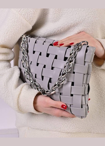 Сумка жіноча сірого кольору No Brand Сумка крос-боді (334728661)