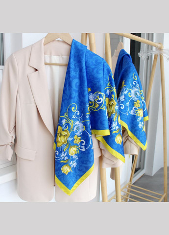 Хустка патріотична 95х95 "Поетичний вечір" 218039 Husta (329900189)