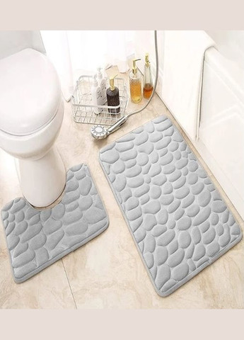 Набор ковриков в ванную и туалет No Brand stone premium (279390457)
