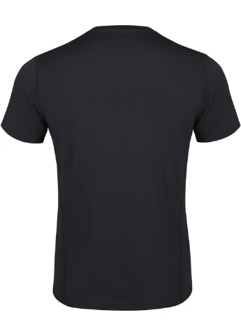 Черная футболка frontier inho en`s merino/cool max black No Brand
