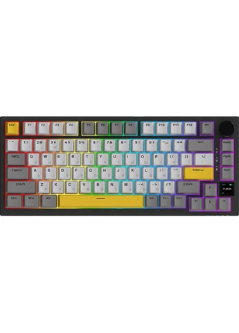 Клавиатура AK820 Pro Flying Fish Switch Black RGB USB/Wireless/Bluetooth UA Black (AK820PRO-FF-BGY) Ajazz AK820 Pro Flying Fish Switch Black RGB USB/Wireles (356149779)